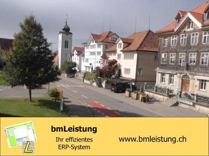 Wald: b&m Informatik GmbH - AR: Sicht auf die Kirche von - AR