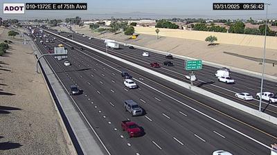 Traffic Watch: Phoenix I-10W and 75th Ave
