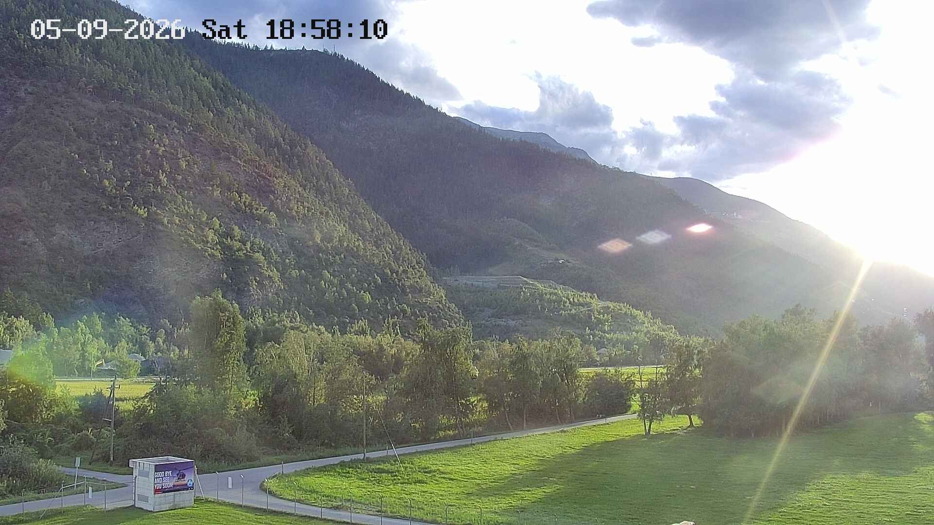 Raron: Air Zermatt - Station - Richtung Sion