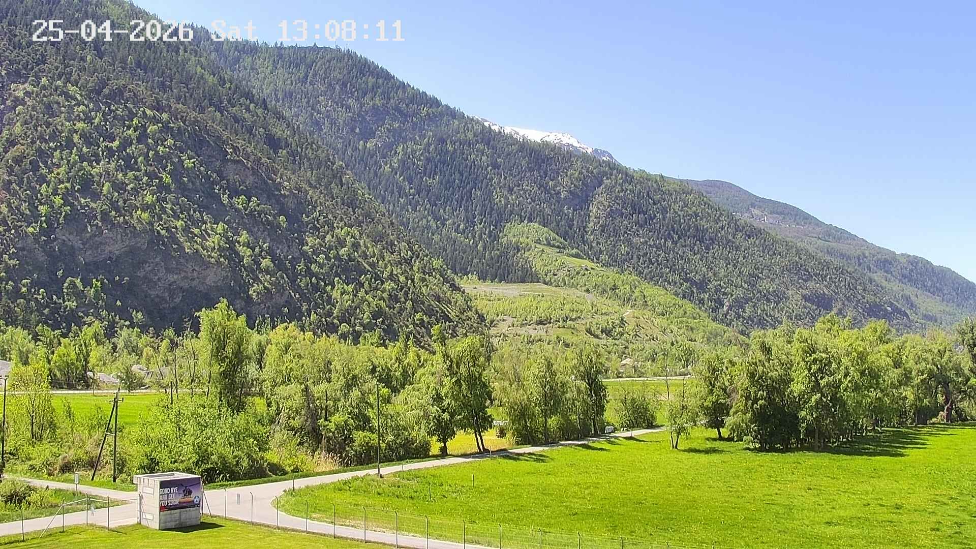 Raron: Air Zermatt - Station - Richtung Sion