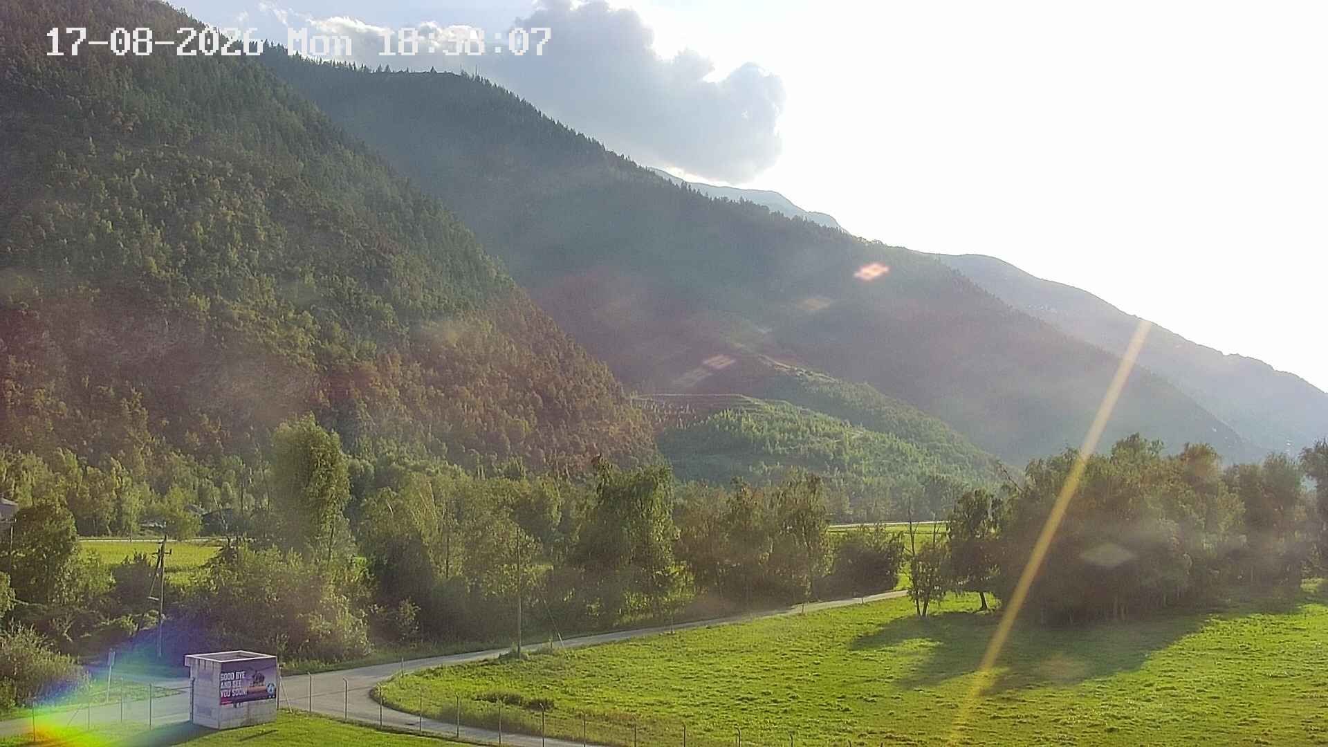 Raron: Air Zermatt - Station - Richtung Sion