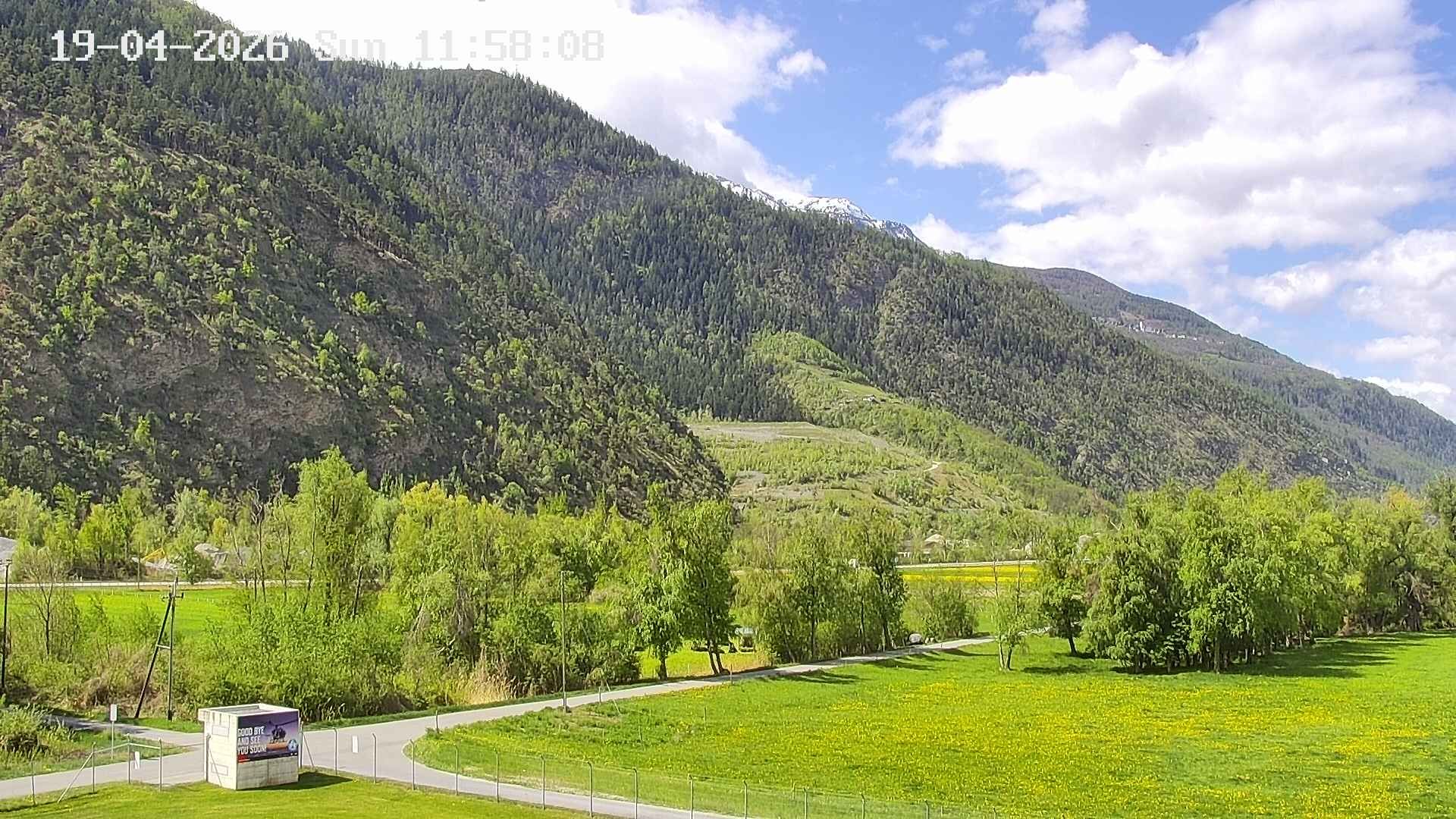 Raron: Air Zermatt - Station - Richtung Sion