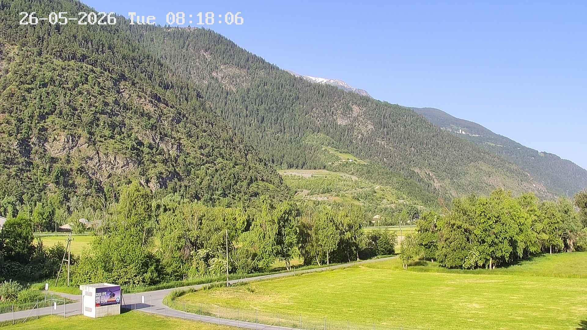 Raron: Air Zermatt - Station - Richtung Sion