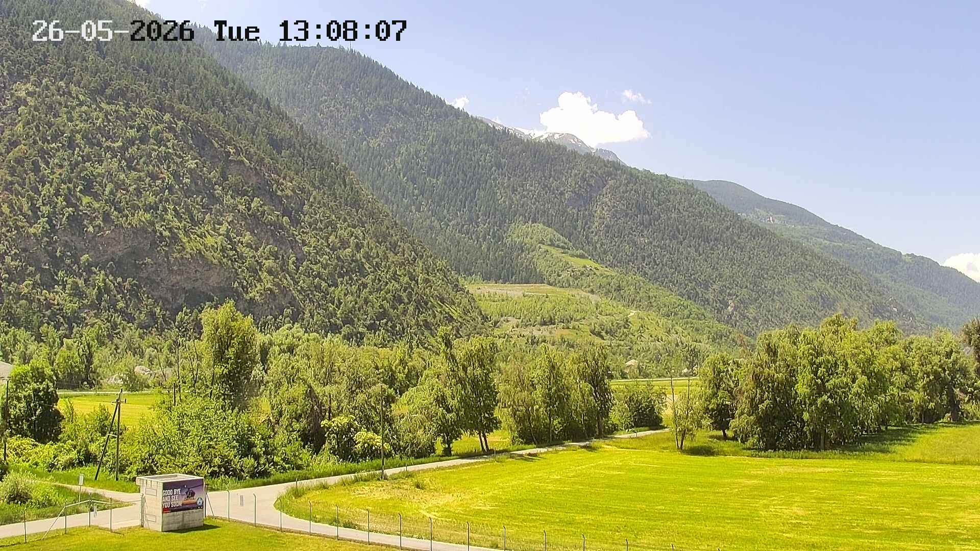 Raron: Air Zermatt - Station - Richtung Sion