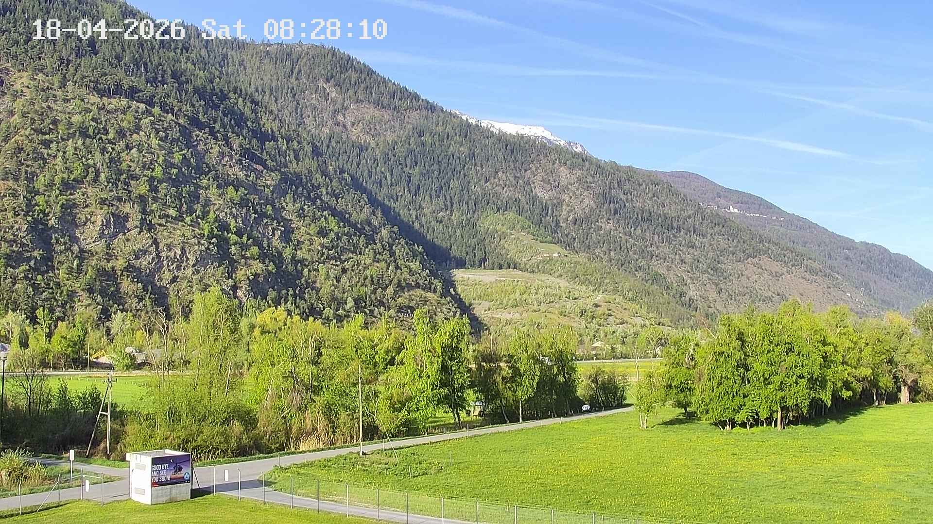 Raron: Air Zermatt - Station - Richtung Sion