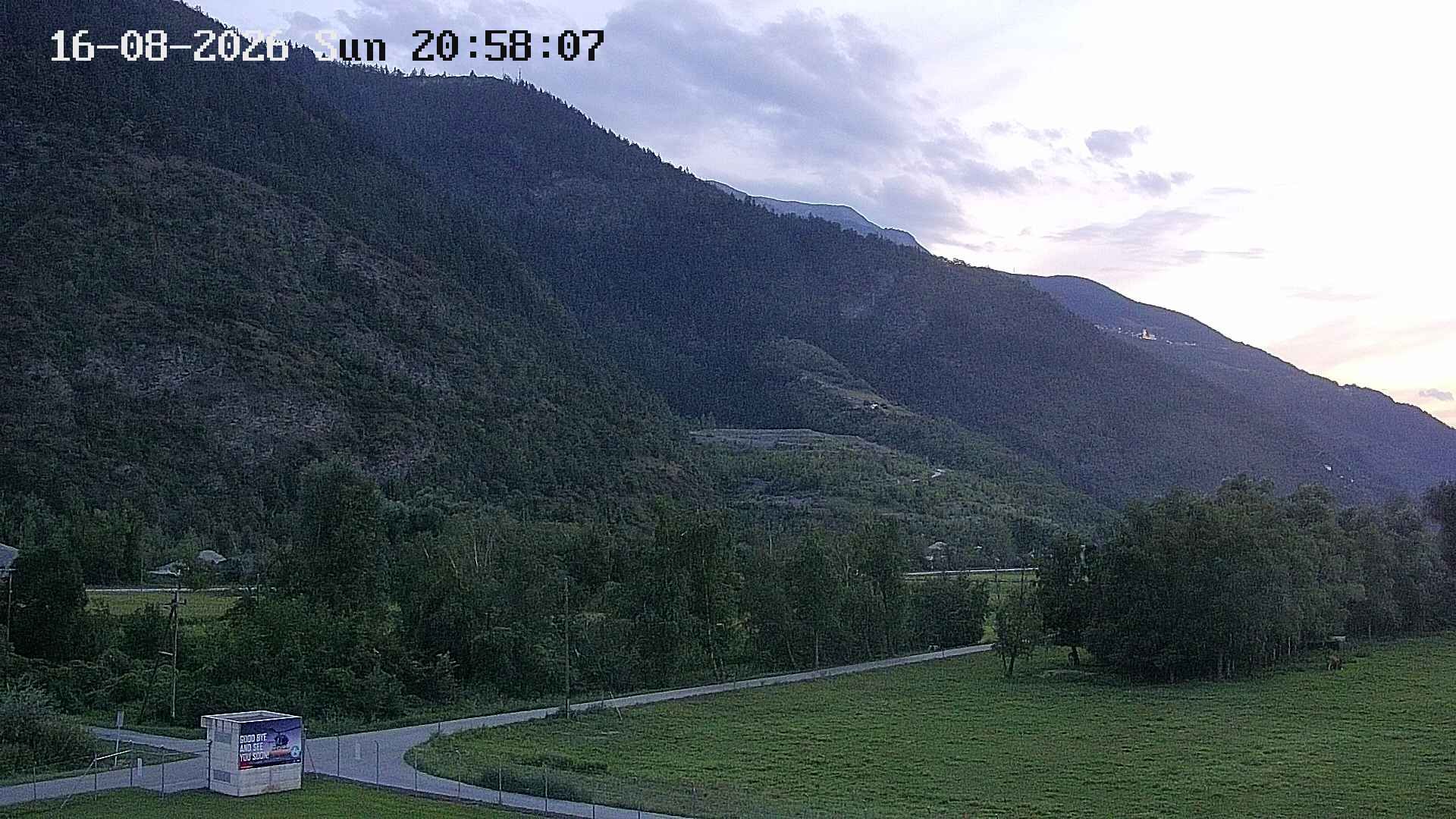 Raron: Air Zermatt - Station - Richtung Sion