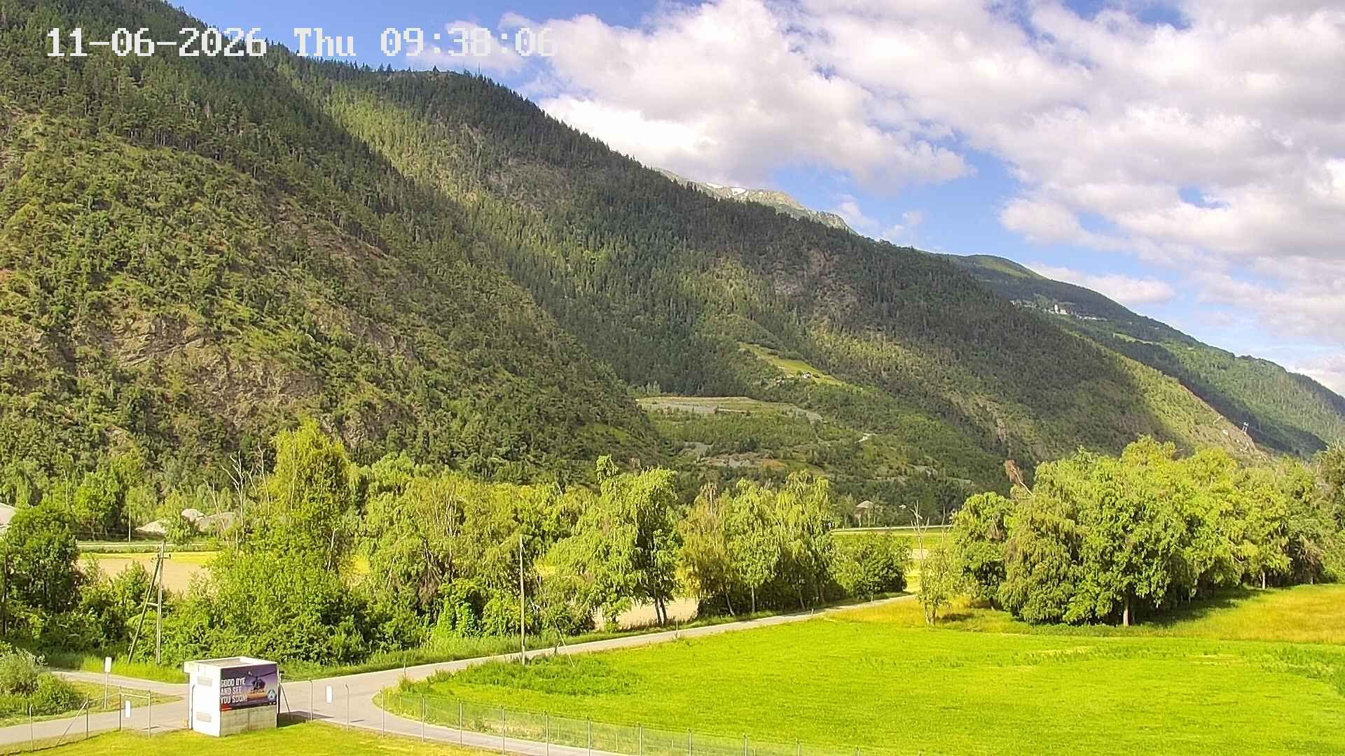Raron: Air Zermatt - Station - Richtung Sion