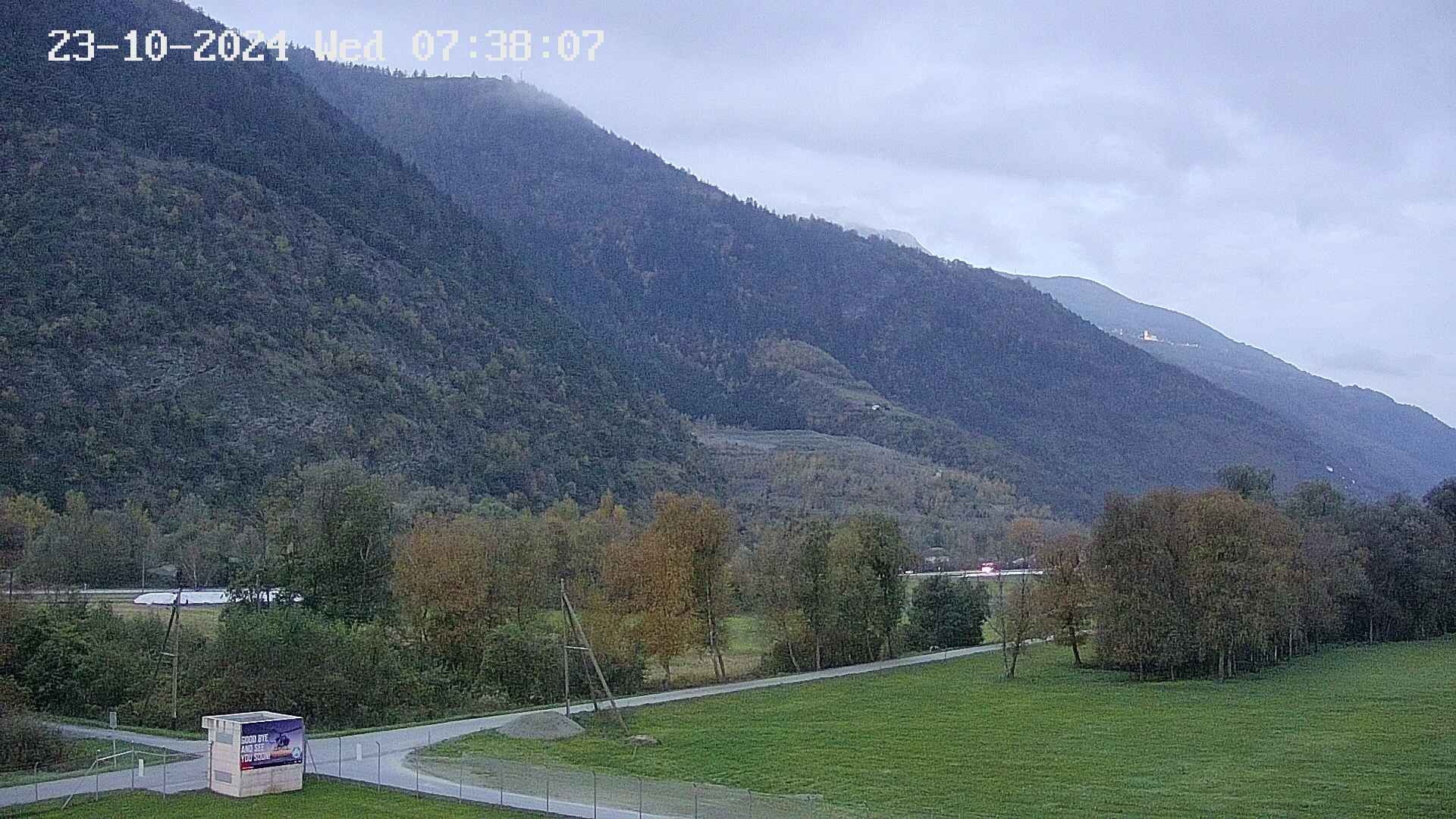 Raron: Air Zermatt - Station - Richtung Sion