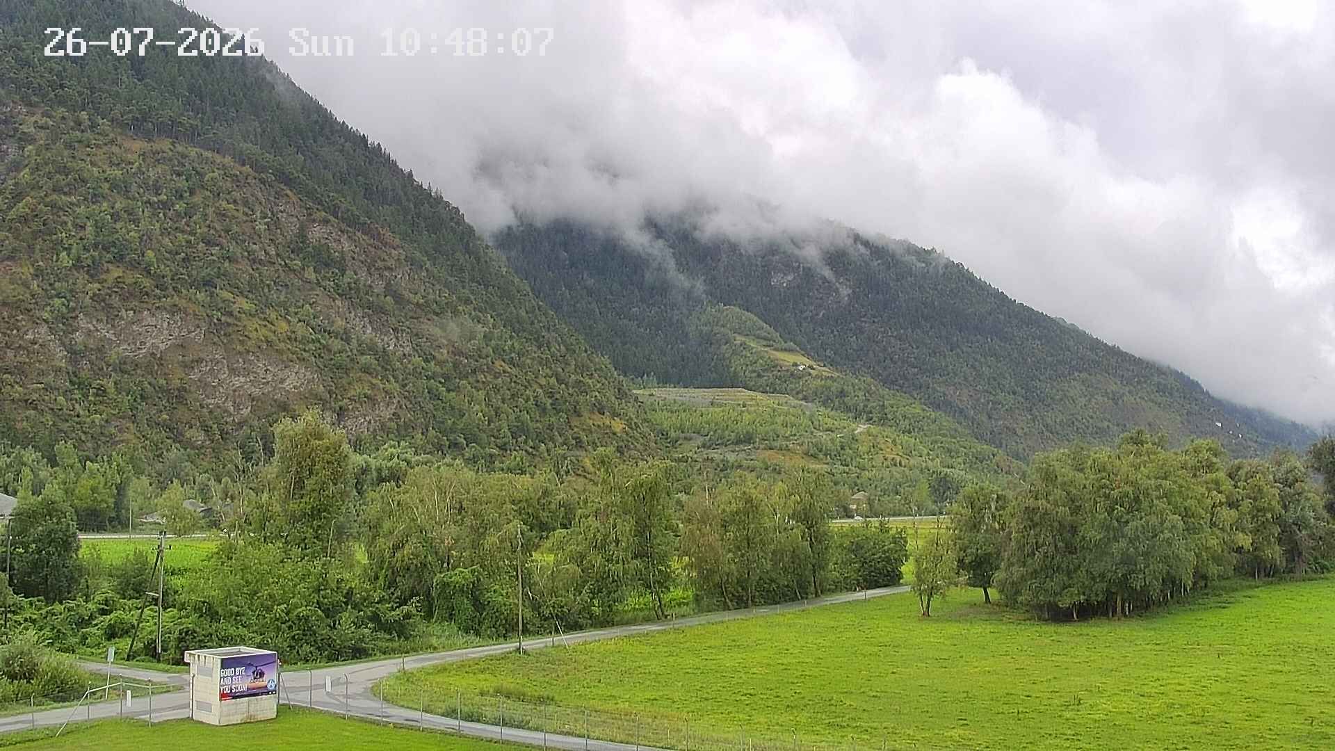 Raron: Air Zermatt - Station - Richtung Sion