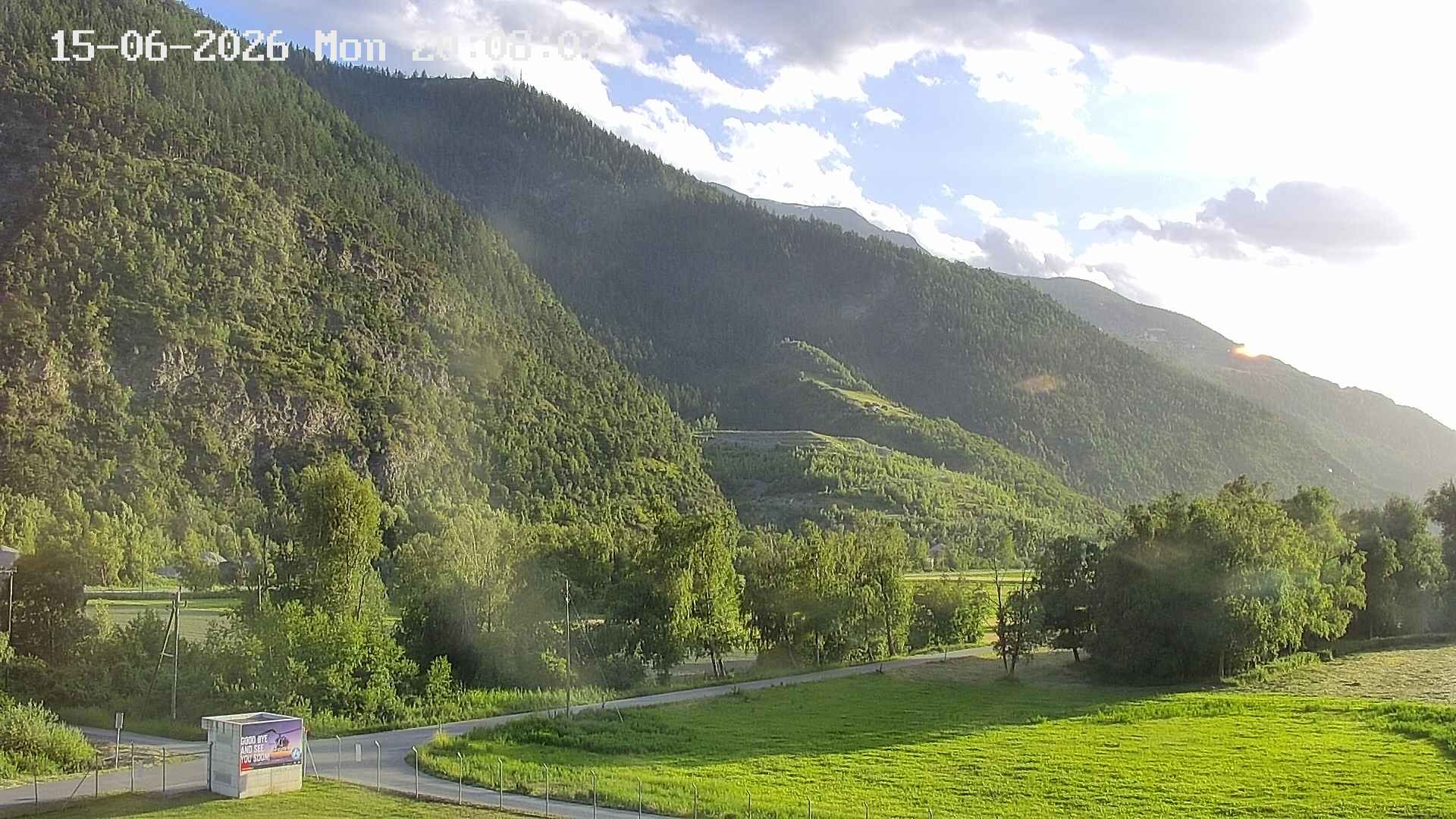 Raron: Air Zermatt - Station - Richtung Sion