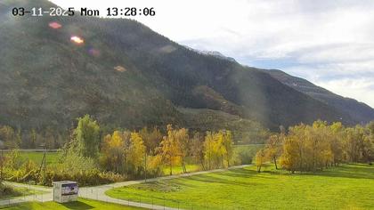 Raron: Air Zermatt - Station - Richtung Sion