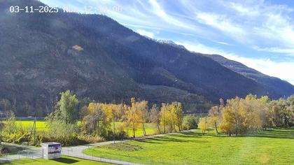 Raron: Air Zermatt - Station - Richtung Sion