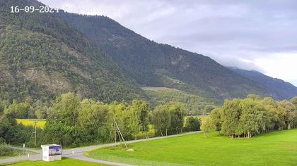 Raron: Air Zermatt - Station - Richtung Sion