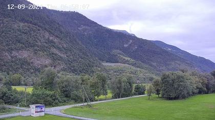 Raron: Air Zermatt - Station - Richtung Sion