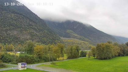 Raron: Air Zermatt - Station - Richtung Sion