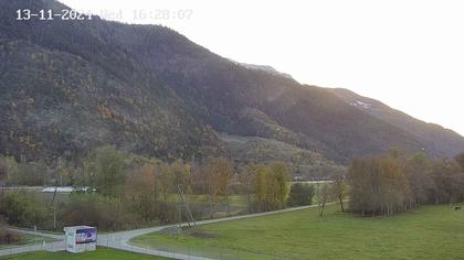 Raron: Air Zermatt - Station - Richtung Sion