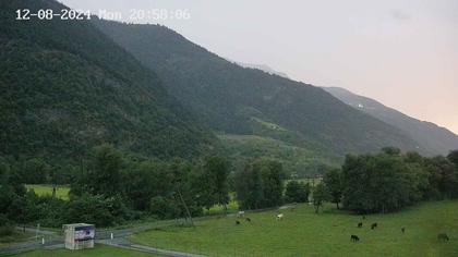 Raron: Air Zermatt - Station - Richtung Sion