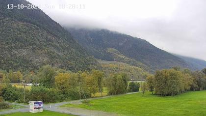 Raron: Air Zermatt - Station - Richtung Sion