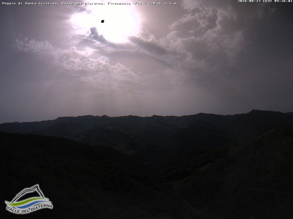 Traffic Cam Firenzuola: Valle del Diaterna - FI) - Alto Mugello - Appennino Tosco Emiliano