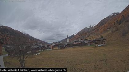 Ulrichen: Hotel Astoria mit Panoramablick über - Obergoms - Goms