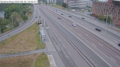 Traffic Cam Bergshamra: Järva krog
