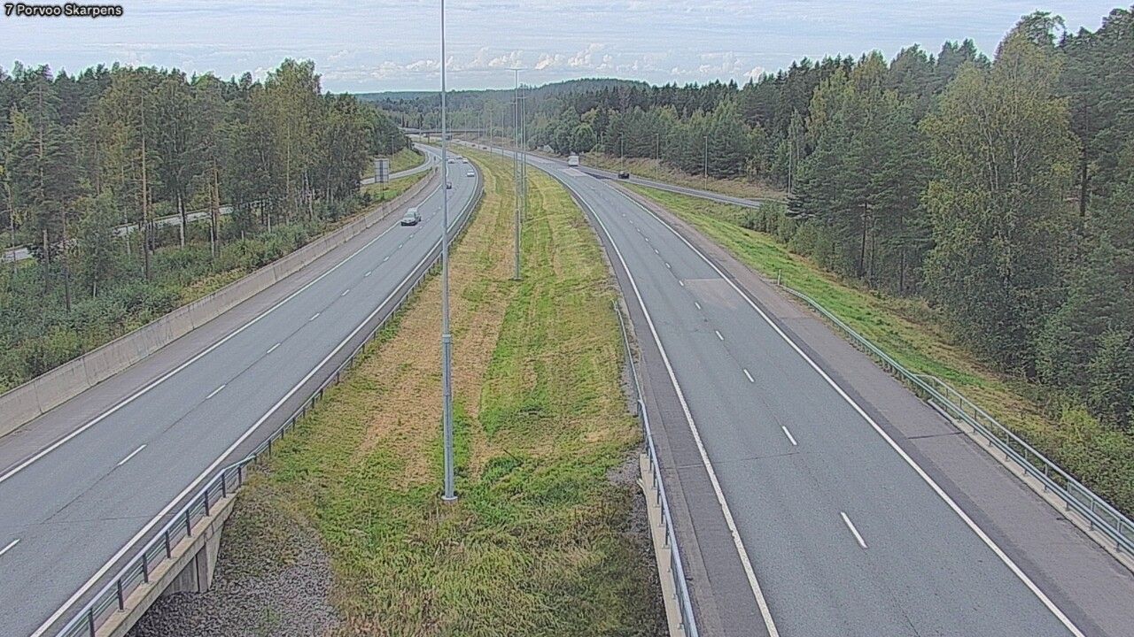 Traffic Cam Porvoo: Tie - Skarpens