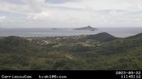 Top Hill > North-East: from Belair, Carriacou - towards PM & PSV: Atlantic ocean & Caribbean sea - Day time