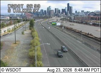 Traffic Cam Seattle: SR 99 at MP 29.6: S Walker St