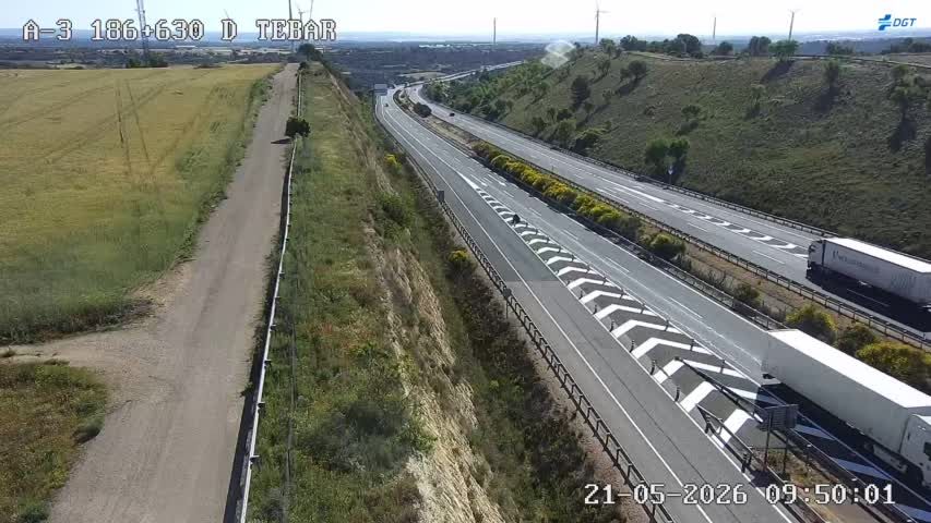 Traffic Cam Tebar › North-East: Tébar