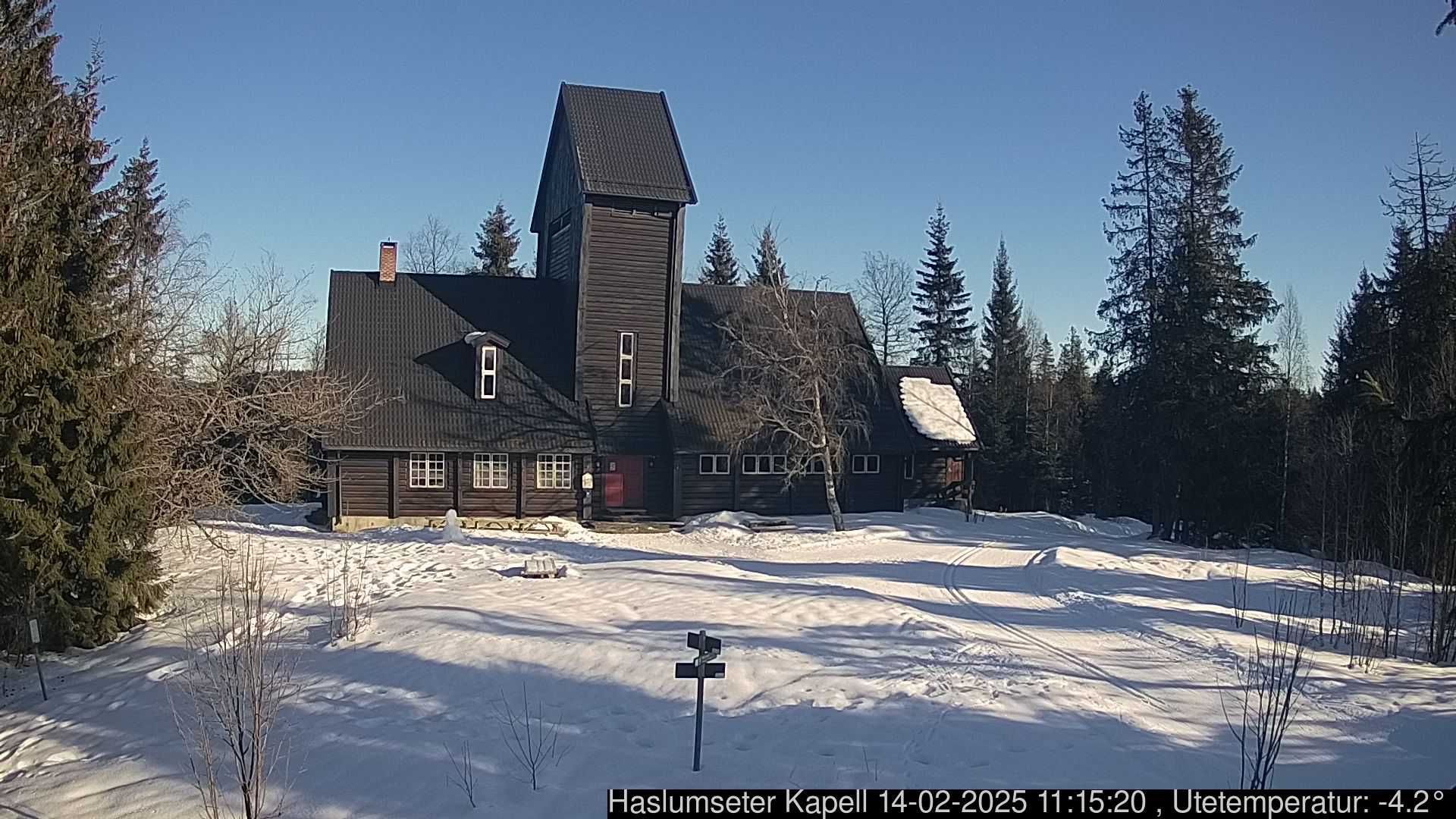 Traffic Cam Nesoddtangen: Haslumseter Chapel