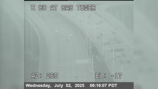 Traffic Cam San Francisco: TVD33 -- I-80 : Bay Bridge SAS Tower West