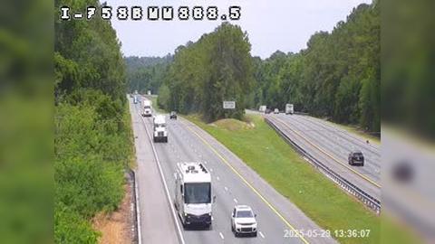 Traffic Cam Fairfield: I-75 @ MM 363.5 SB
