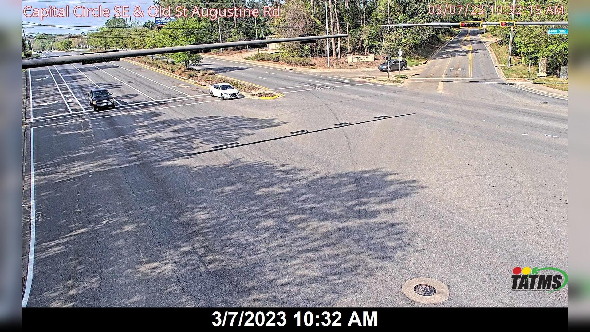 Traffic Cam Tallahassee: Capital Circle SE at Old St Augustine Rd