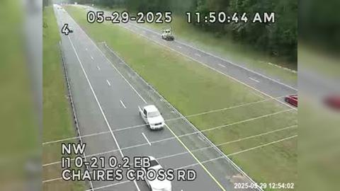 Traffic Cam Gardner: I10-MM 210.2 EB- Chaires Cross Rd