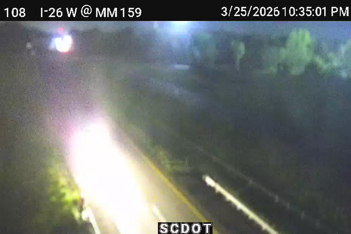 Traffic Cam Bowman: I-26 W @ MM 159