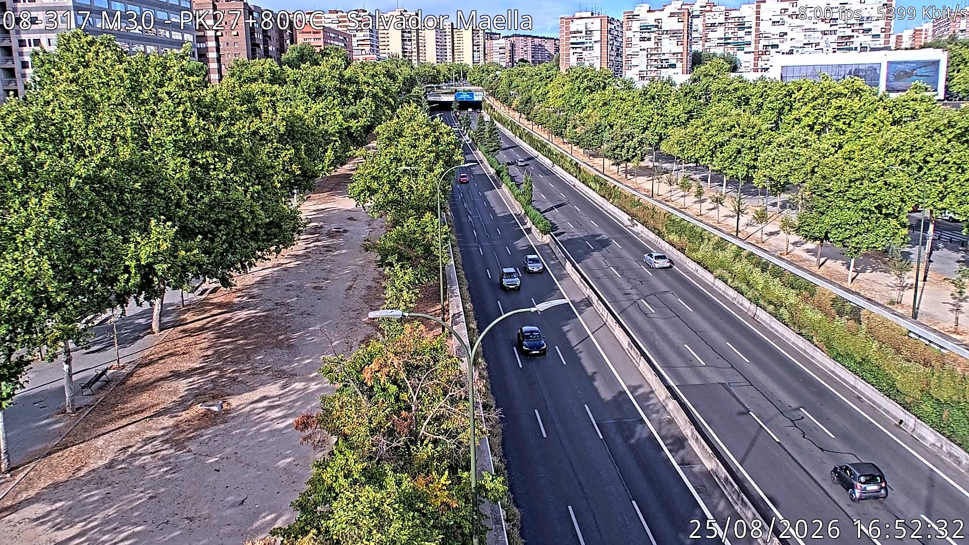 Traffic Cam Penagrande: M30 - PK27+800 D (SALVADOR MAELLA)