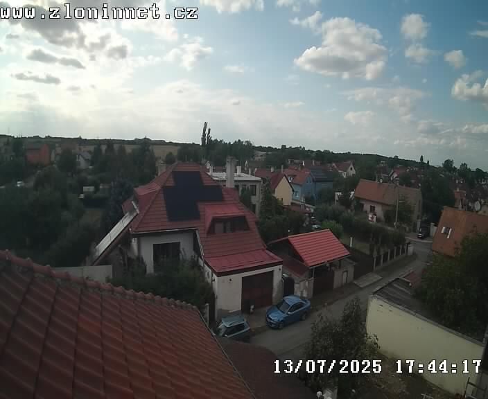 Traffic Cam Zlonin › North-West: Zlonín