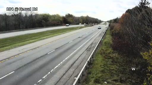 Traffic Cam West Webster: 104 at Gravel Road