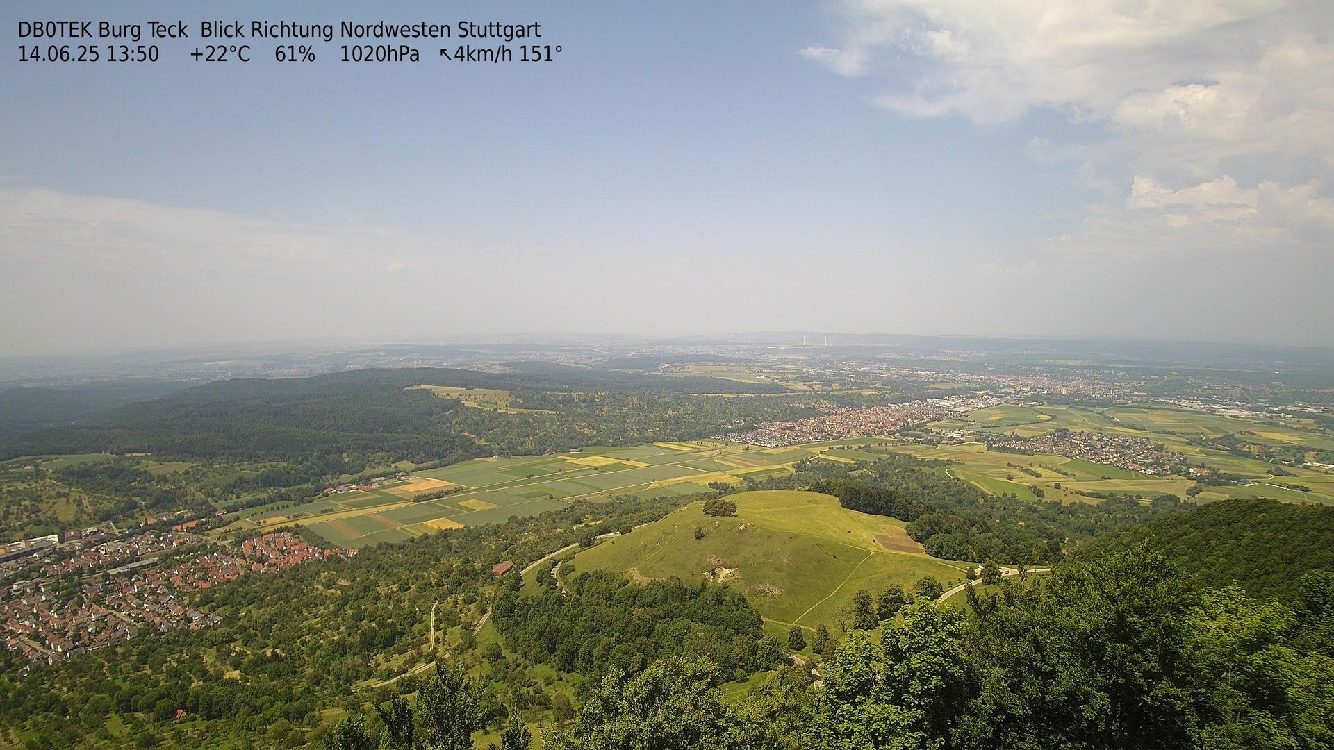 Burg Teck: Cityscape & Nature Views Webcam