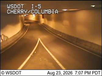Traffic Cam First Hill: I-5 at MP 165.4: Cherry and Columbia