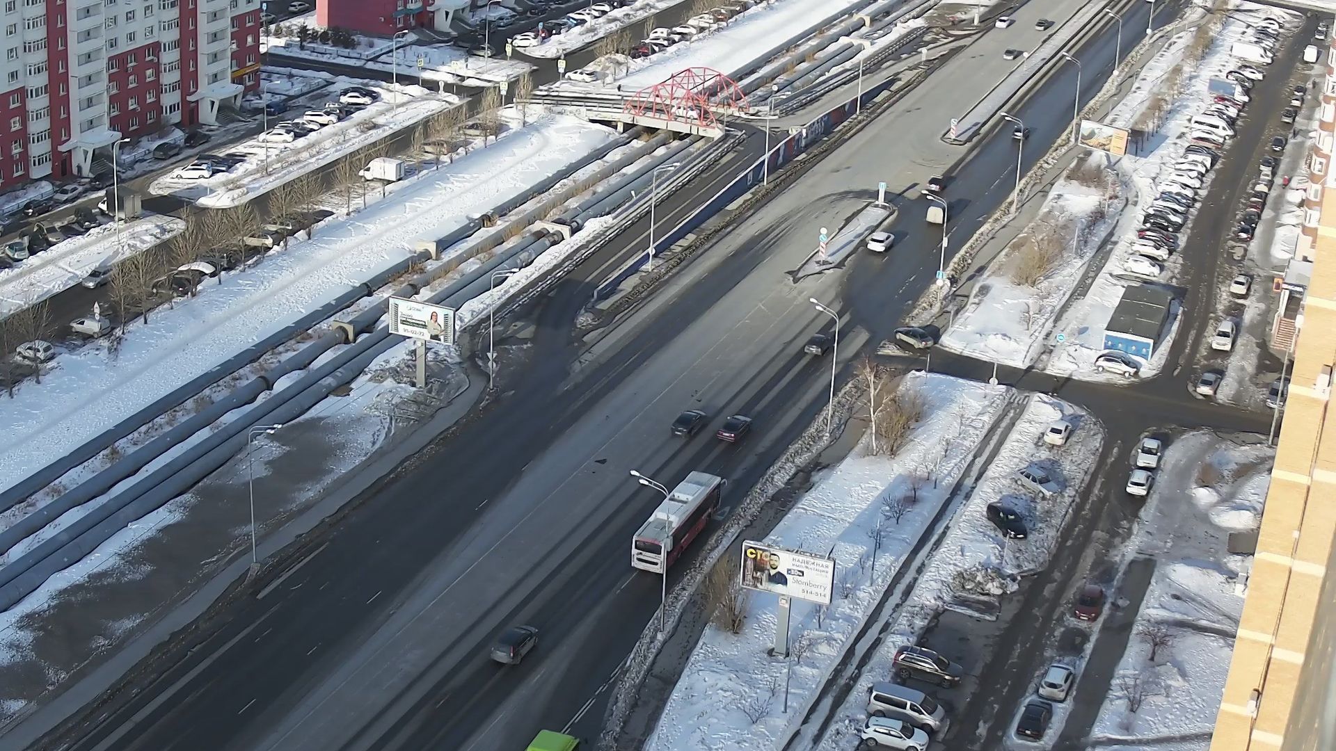 Traffic Cam Tyumen: ЖК Малахово