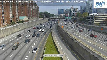 Traffic Cam Old Fourth Ward: GDOT-CAM-097--1