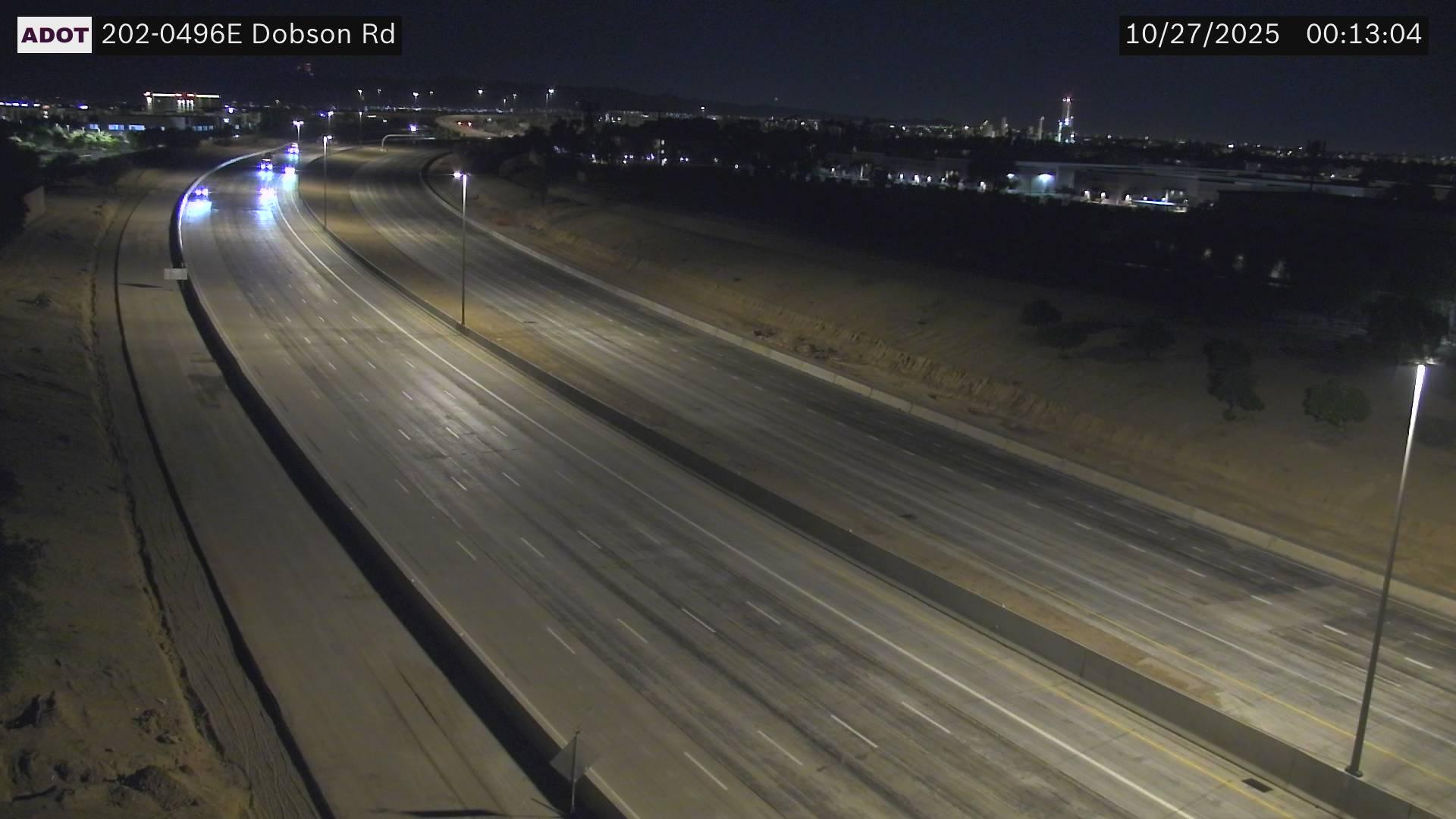 Traffic Cam Chandler › East: SR-202 EB 49.60 @Dobson Rd