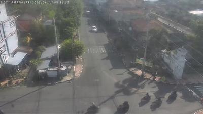 Yogyakarta: City Traffic and Landscape