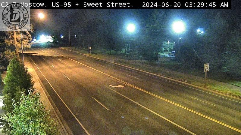 Traffic Cam Moscow: US 95: Sweet Ave