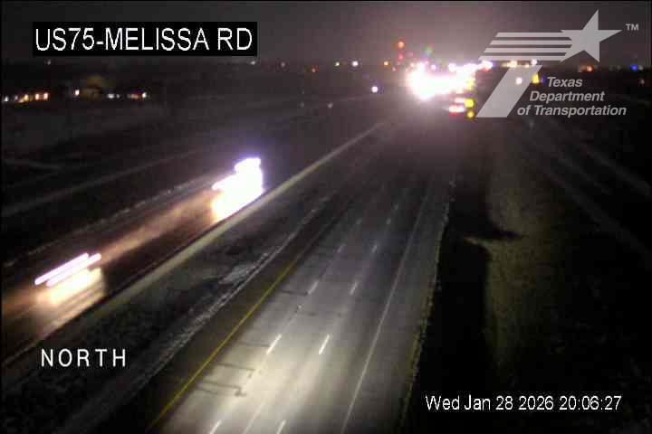 Traffic Cam Melissa › North: US 75 - Rd
