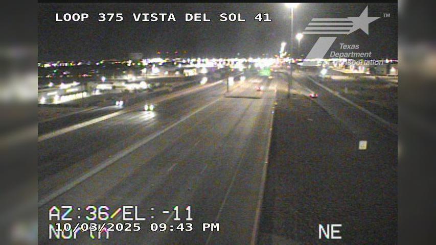 Traffic Cam El Paso › West: LP-375 @ Vista del Sol