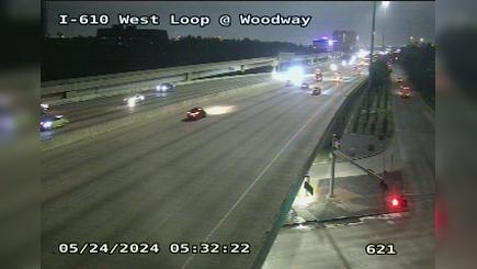 Traffic Cam Houston › South: I-610 West Loop @ Woodway