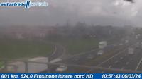 Corso Lazio: A01 km. 624,0 Frosinone itinere nord HD - Current