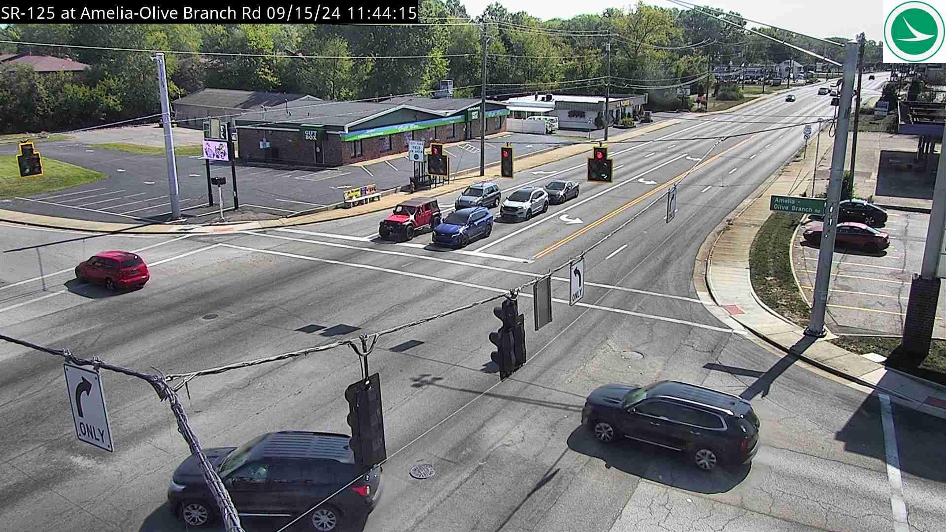 Traffic Cam Locust Lake: SR-125 at Amelia-Olive Branch Rd